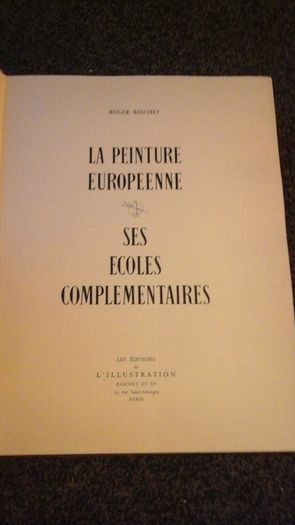 Painting In Europe,Commplimentary Schools 1957 Edition.