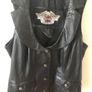 Harley Davidson Leather Waistcoat Image 2