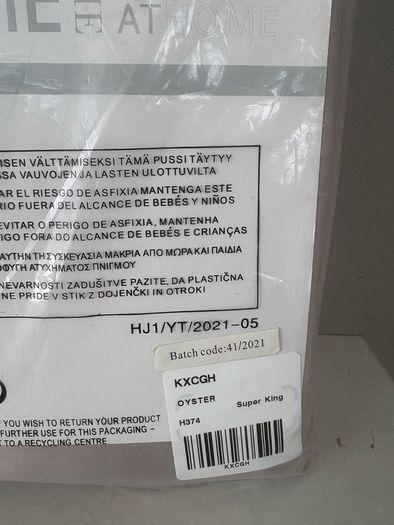 Super king size duvet set