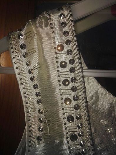 Warehouse Silver Dress