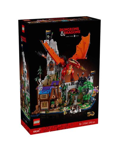 Lego 21348 Dungeons & Dragons Red Dragon's Tale EXCLUSIVE BUNDLE