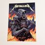 Metallica M72 London 3rd / 5th July - 2 x A3 Posters (Reprints) Image 3