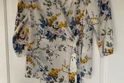 Warehouse Wrap Top/ Blouse (Size 10)
