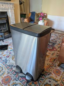 double pedal bin