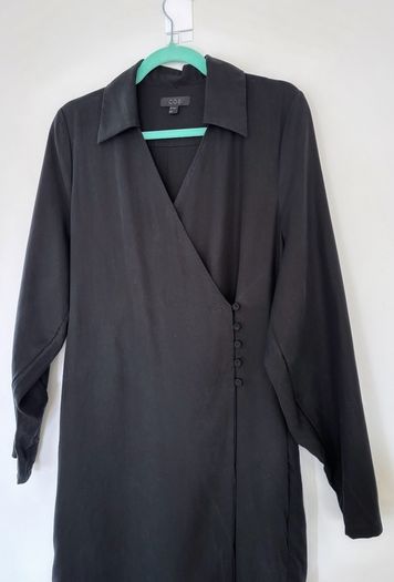 COS midi wrap dress