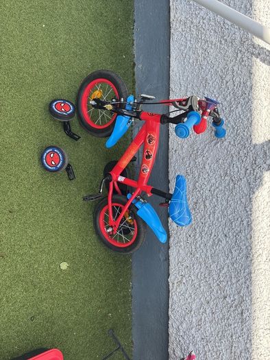spiderman bike