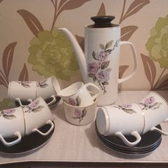 J&G Meakin Coffee set Daydream
