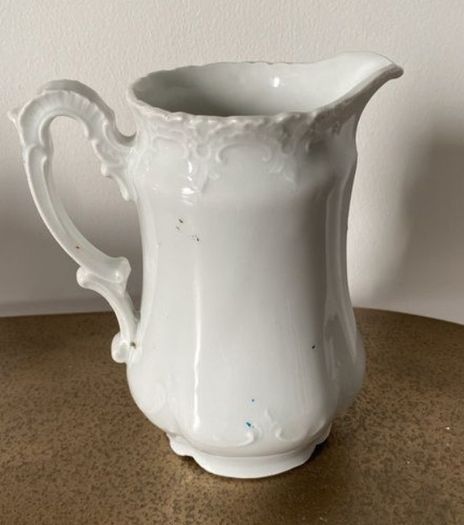 Antique China Toby jug Cheese Closch Cottage Biscuit Barrel Jugs