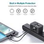 Travel Plug Adapter Worldwide Travel Adaptor with 2 USB Port and AC Socket. Image 4
