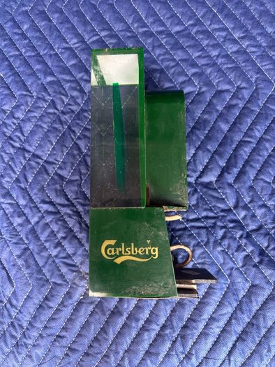 Carlsberg light up font