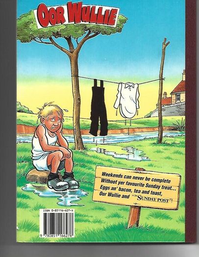 Oor Wullie 1997 Annual Dc Thomson Uk Book