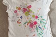 Ted baker 3-4 girls flower tshirt