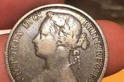 1877 One Penny Victoria