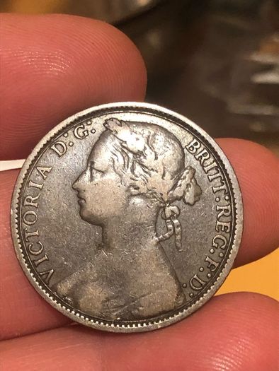 1877 One Penny Victoria