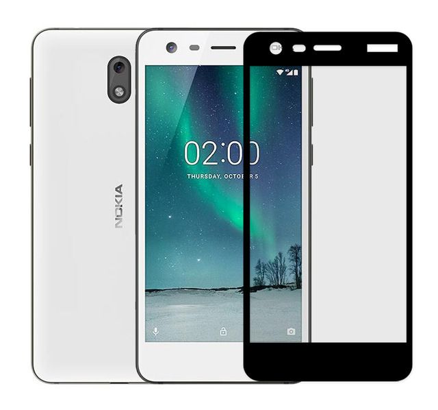 3D Tempered Glass For Nokia 2 Full Cover 9H Protective film