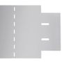 Lawn Fence 20 pcs Galvanised Steel 100x20 cm Image 7