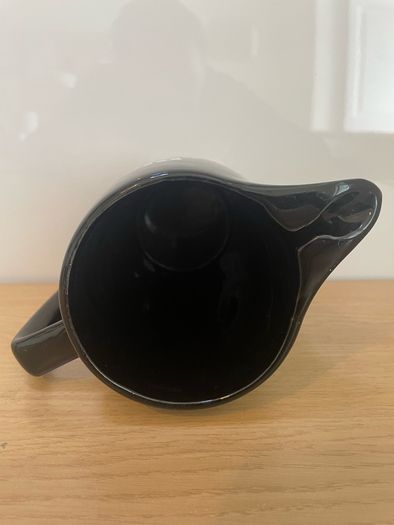 Vintage Wade Black and White whiskey whisky jug.
