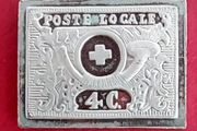 Franklin Mint Switzerland 1g Sterling Silver Stamp