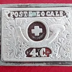 Franklin Mint Switzerland 1g Sterling Silver Stamp
