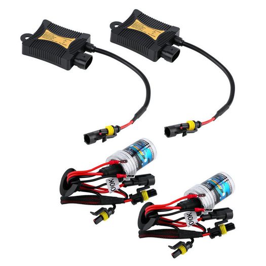 2pcs 12V 55W HID kit Xenon Replacement Bulb Kit H7 Slim Ballast Xenon Hid 6000K Car Van Lights Head Headlights