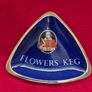 Vintage 1960s Carlton Ware "Flowers Keg" Pub Ashtray Shakespeare Breweriana Image 3