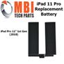 iPad Pro 11 1st Replacement Internal Li-ion Battery 1st Generation 2018 Model Image 2