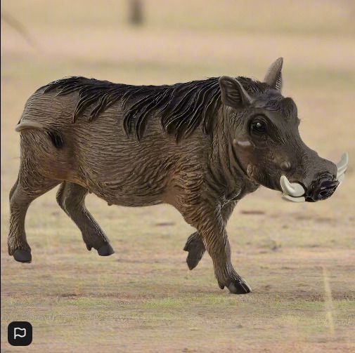 Schleich Warthog Animal Figure