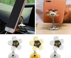 Bracket Mobile Cell Phone GPS Car Dash Stand Mount Holder Fast Adsorption