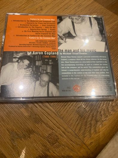 on Aaron Copland - The Man and His Music by Michael Tilson Thomas