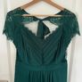 Bridesmaid dress forest green Image 2