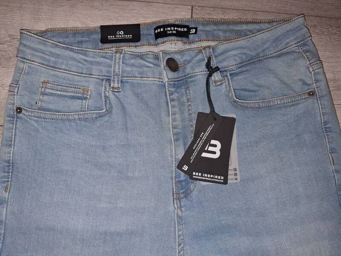Brand New Bee Inspired Luca Signature Skinny Jeans - Size - 34/30 - 60.00 - Sterling - 78.00 - Euro