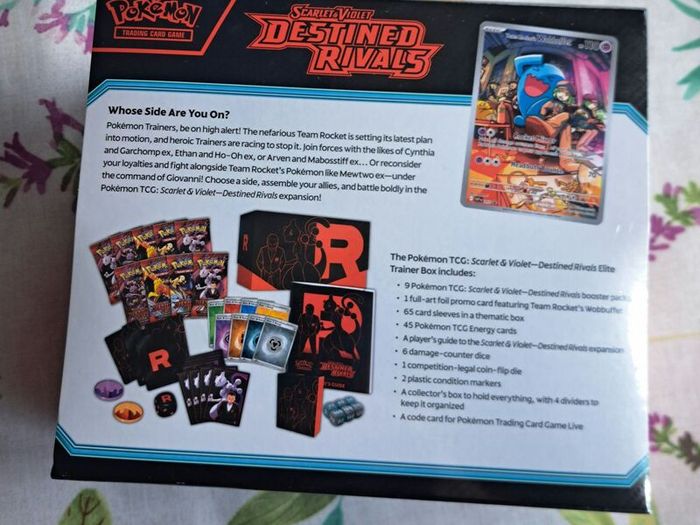 pokemon destined rivals ETB Factory Sealed / destined rivals elite trainer box sealed