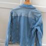 Blue denim jacket mens jack and Jones Image 2