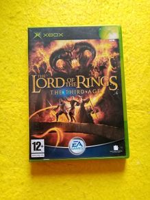 The Lord of the rings The third age Xbox Original Games Original Pal version