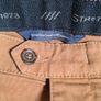 Mens BRUHL stretch plus trousers jeans chinos pants brown stretchy Size 40 regular W40 L27 Image 5