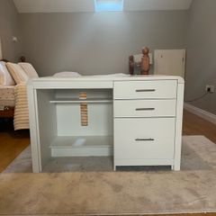 White desk