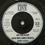 Thin Lizzy  Killers Live 7" Image 3
