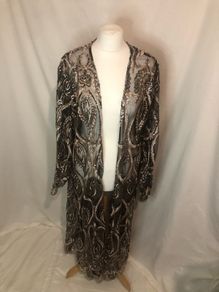 Boohoo dressy long cardigan (size 24)