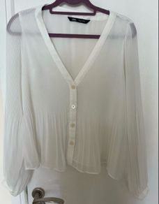 Zara Off-White Shirt