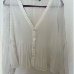 Zara Off-White Shirt