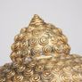 Buddha Head (25cm) - Polished Bronze Image 8