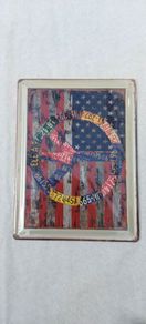 Large Usa advertising metal sign,lovely advertising display wall item ,nice in any home bar or man cave pub restaurant etc, sold as seen, buyer collects or pays postage thank you