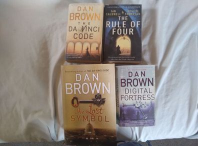 3 Dan Brown & similar Novels-THE LOT
