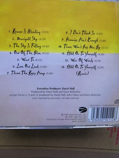 Daryl Hall & John Oates - Marigold Sky CD