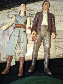 Two Large Star Wars Figures Postage Available