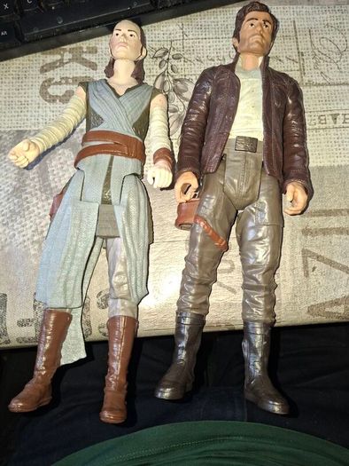 Two Large Star Wars Figures Postage Available