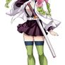 Kanroji Mitsuri Cosplay Clothes + Shoes + Sword XXL/43 Image 3