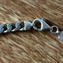 Men's silver curb bracelet Image 3