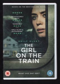 The Girl on the Train. DVD Movie. Staring Emily Blunt, Rebecca Ferguson and Haley Bennett