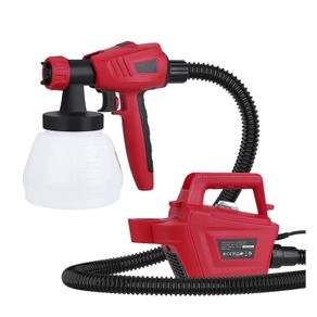 Meterk 800W Electric Spray Gun 1300ML Large Capacity High Power Paint Sprayer 3 Nozzle Sizes Adjustable Power Tools